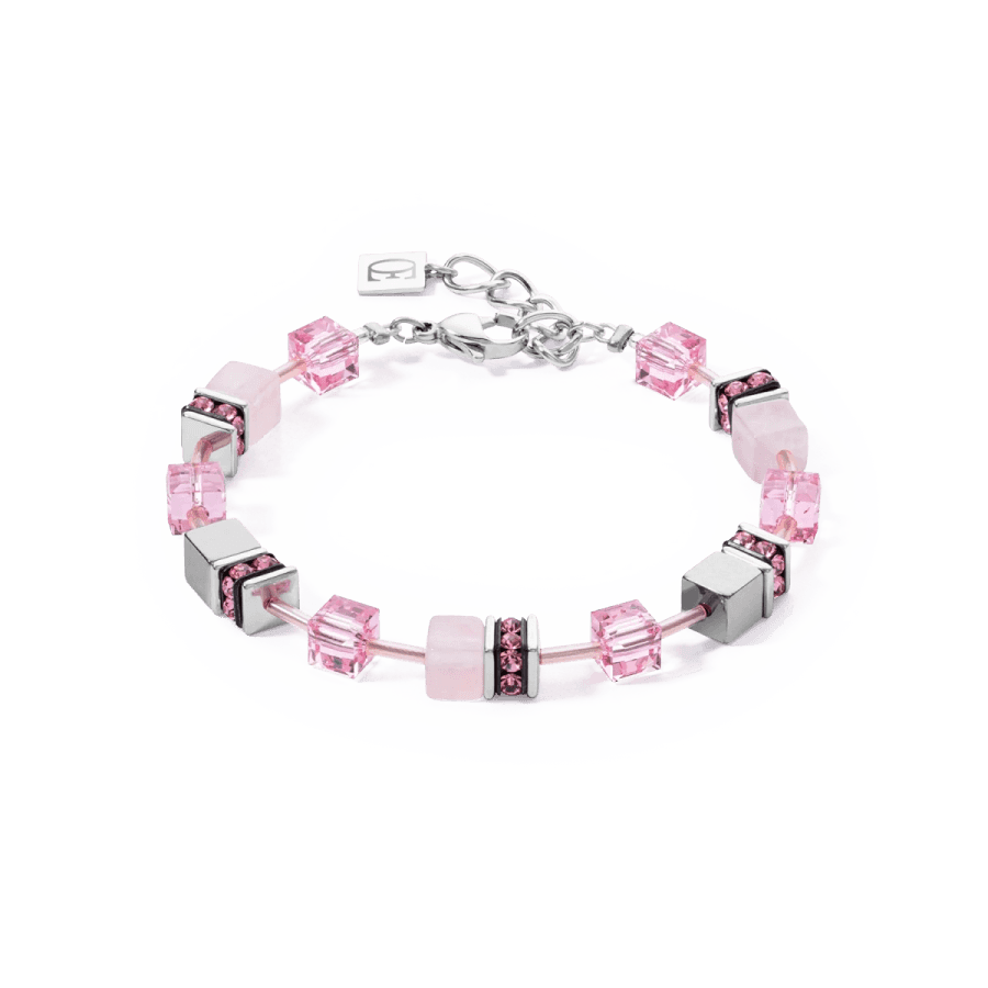 Coeur De Lion Armbånd, GeoCUBE® Iconic Precious Bracelet Rose (401730-1900) Material: Stål