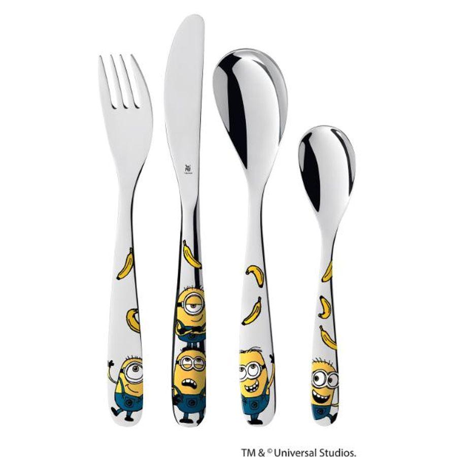 Barnebestikk, Minions i Stål (251-8607) Material: Stål