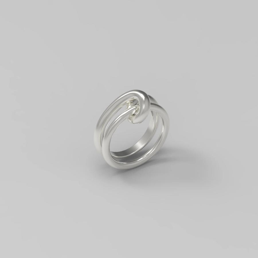 JOSEPHINE Ring, Dusk Material: Sølv