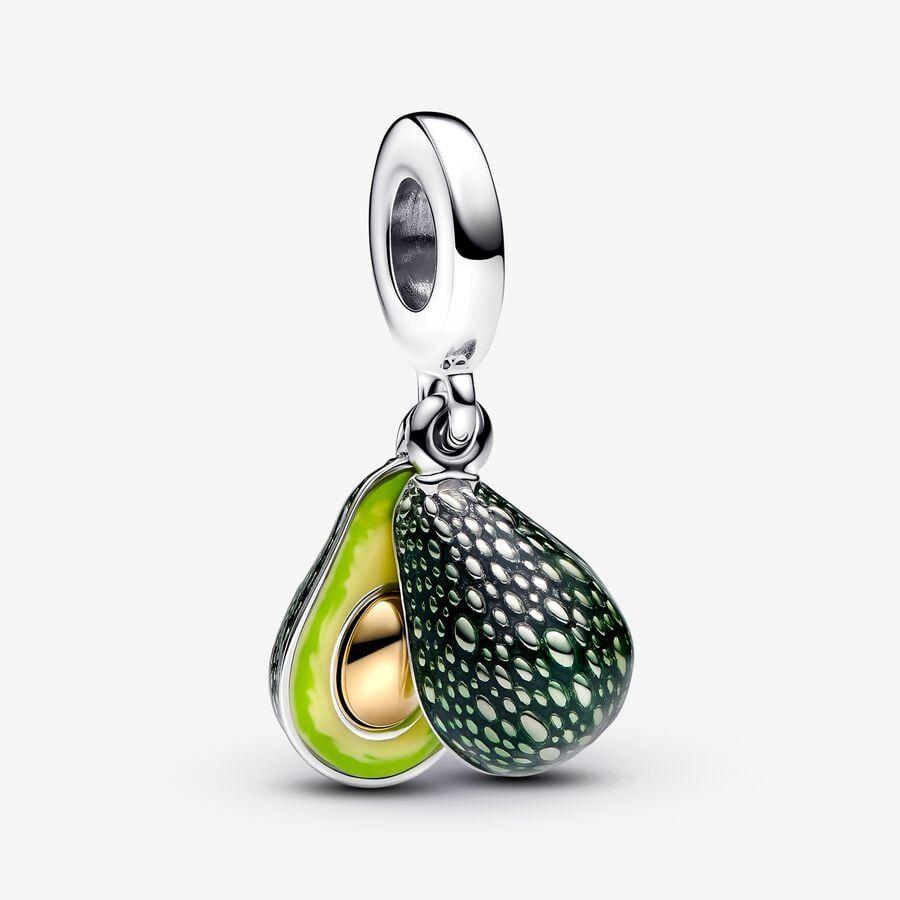 Pandora Charm, Avocado Double Dangle Material: Sølv