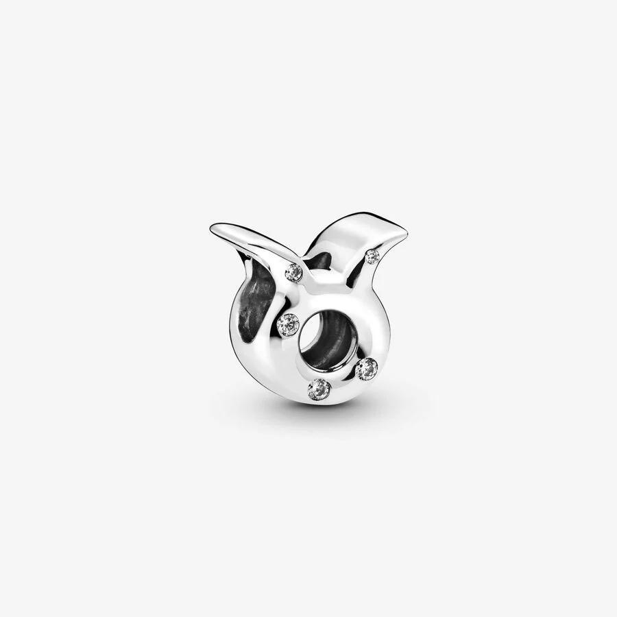 Pandora Charm, Sparkling Taurus Zodiac Material: Sølv