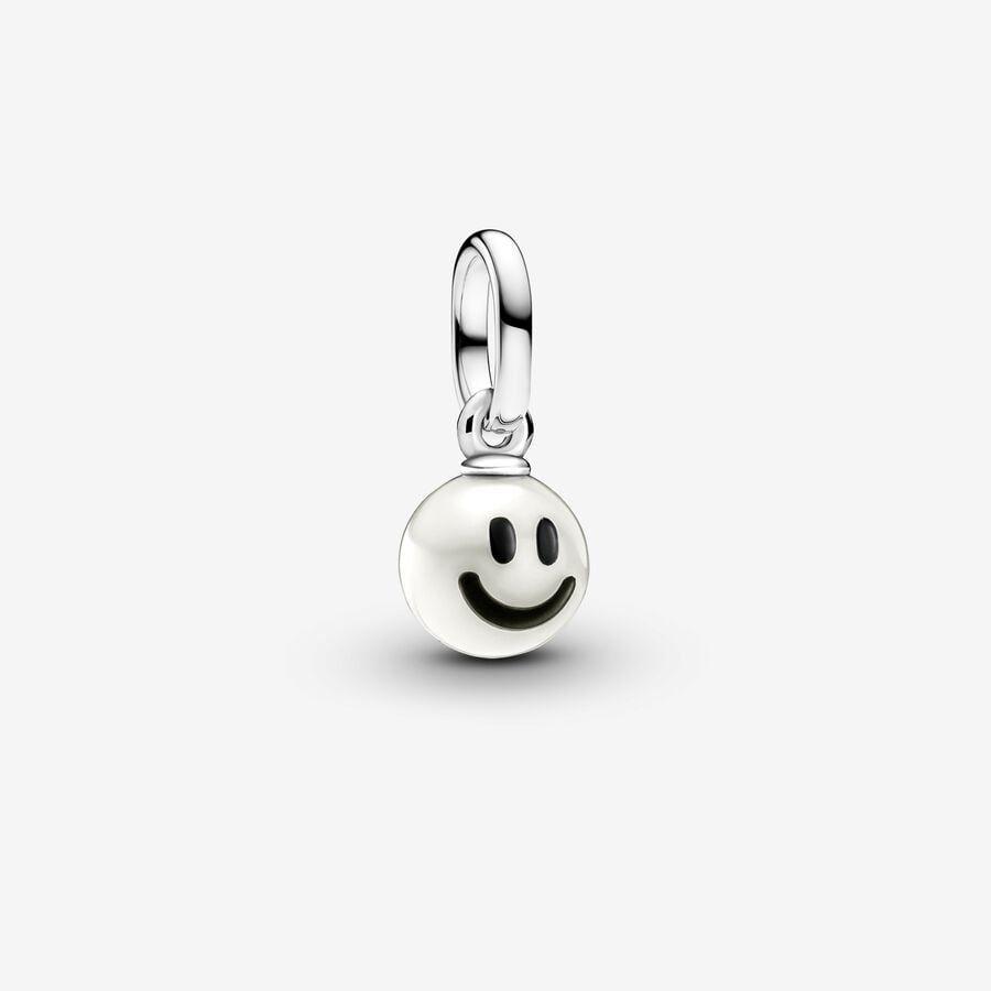 Pandora Charm, Happy Mini Dangle Material: Sølv