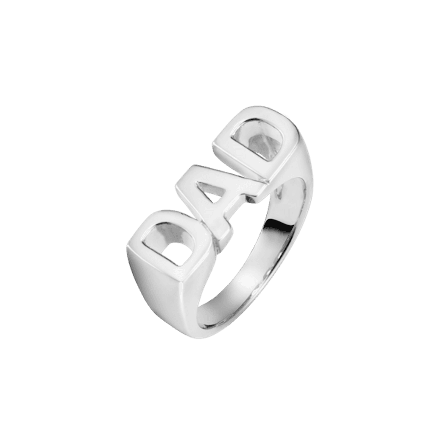Maria Black Ring, DAD i Sølv Material: Sølv