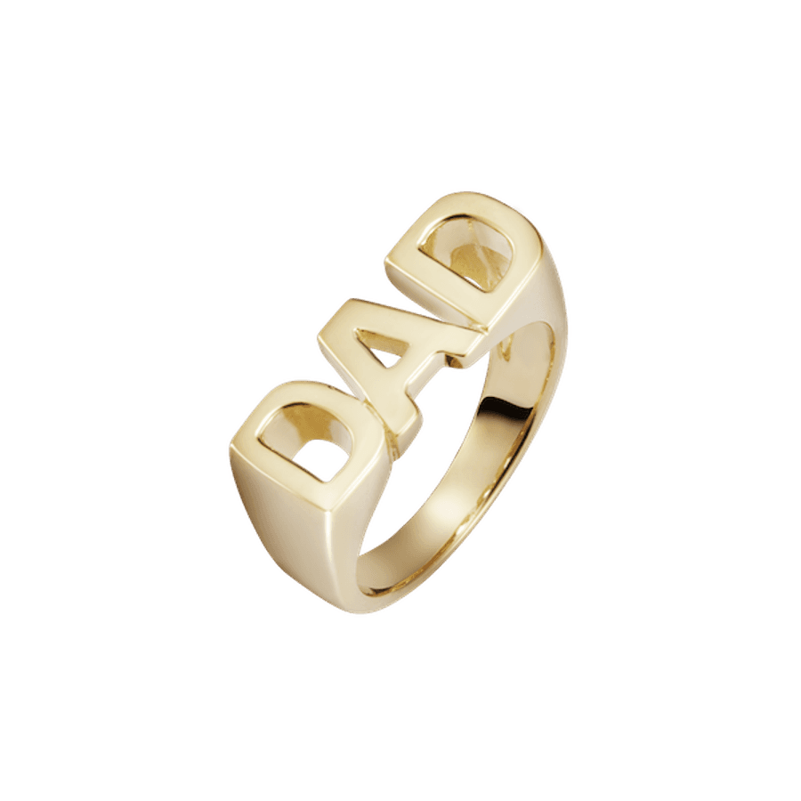 Maria Black Ring, DAD i Forgylt Sølv Material: Forgylt Sølv