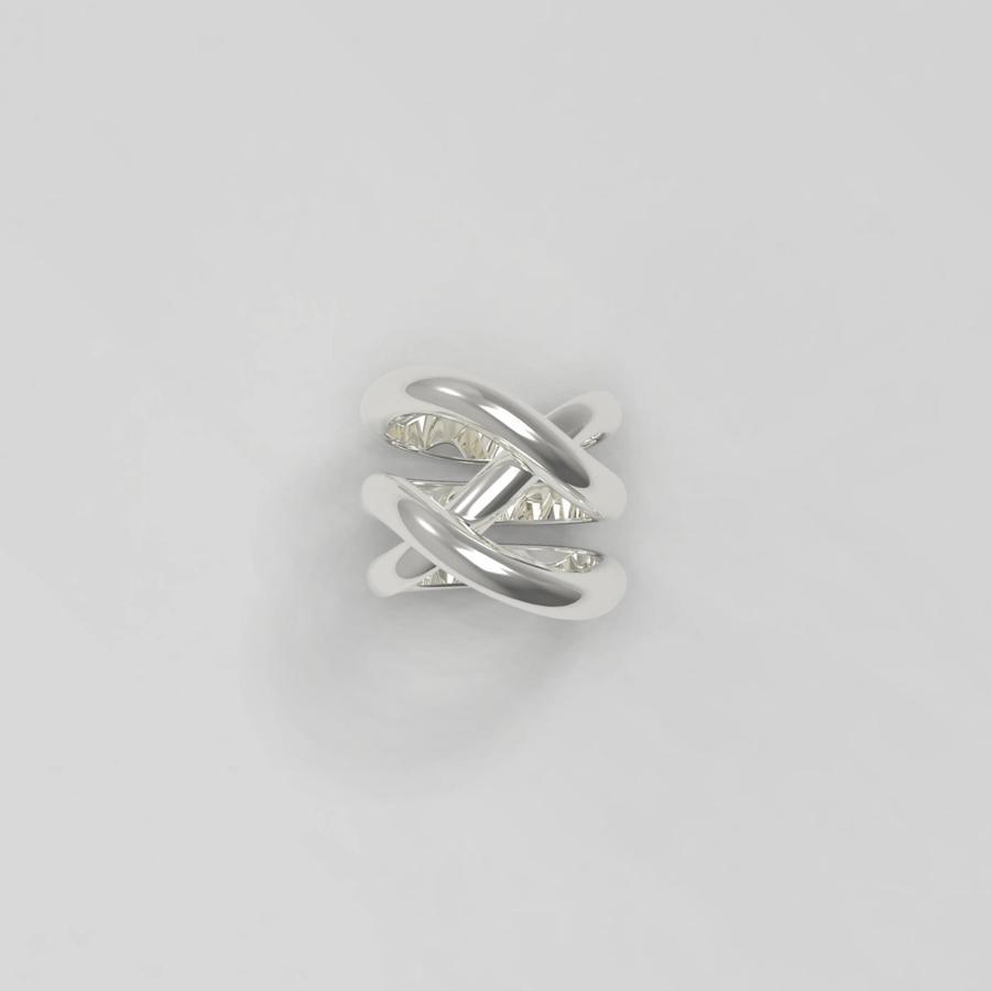 JOSEPHINE Ring, Thorn Triple  Material: Sølv