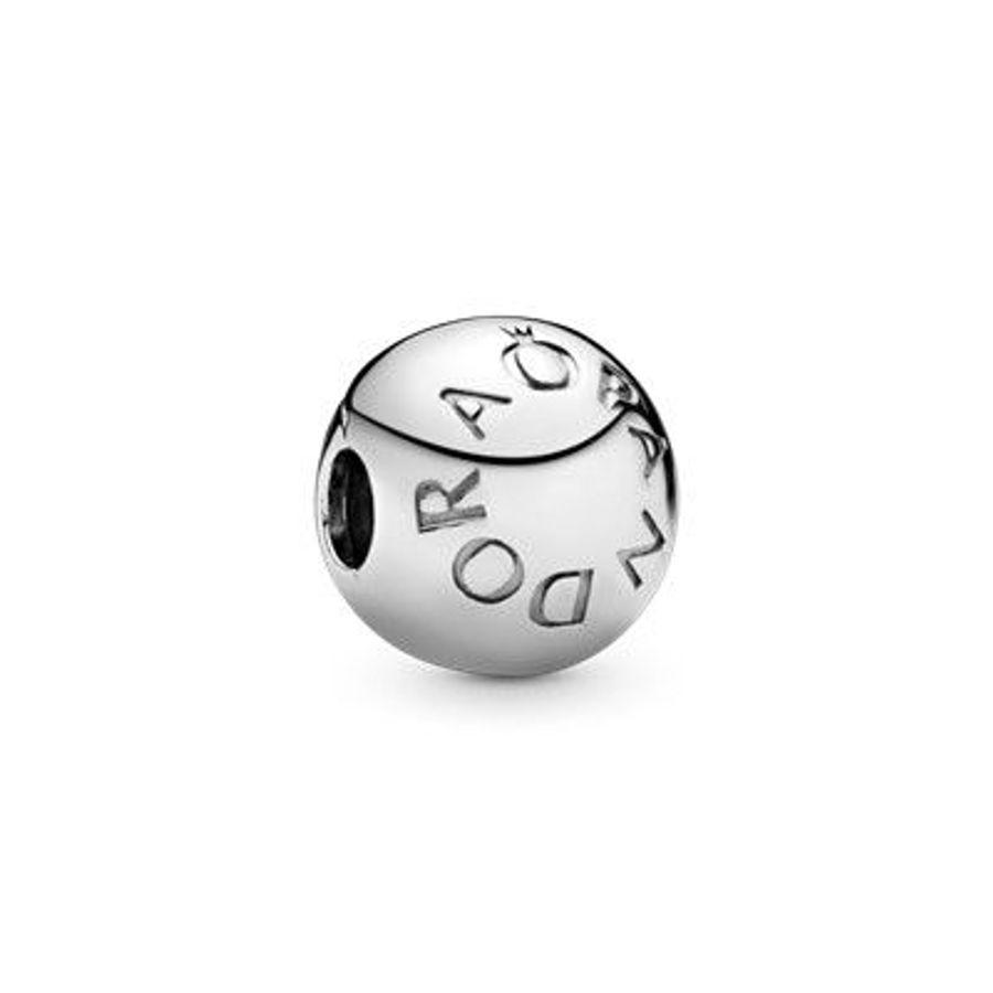 Pandora Charm, Pandora Logo Clips Material: Sølv