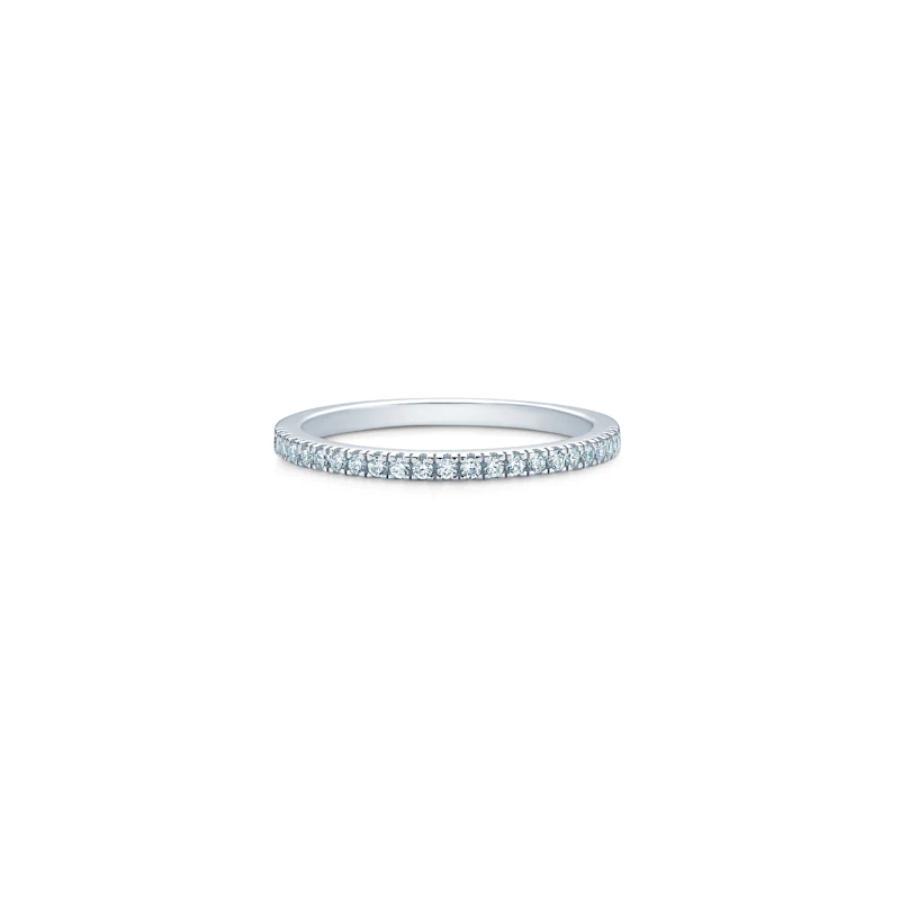 ID Fine Jewelry Ring, Simplicity i Sølv Med Hvite Zirkonia (IDR012SL-WHITE) Material: Sølv