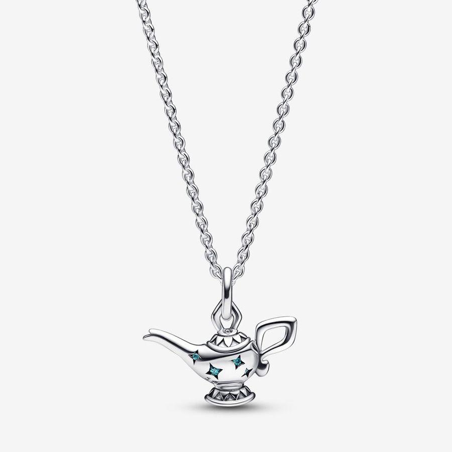 Pandora Halskjede, Disney Aladdin Magic Lamp Pendant  Material: Sølv