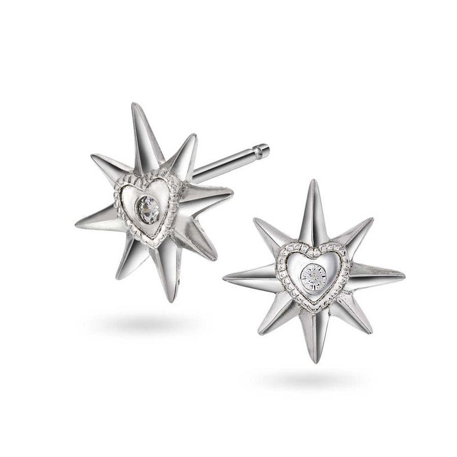 Pan Jewelry Ørepynt, Stjerne i Sølv Material: Sølv
