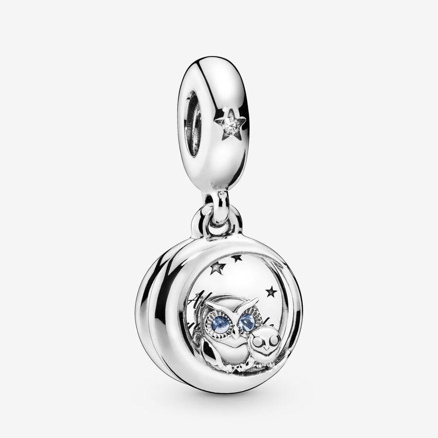 Pandora Charm, Always By Your Side Owl Dangle Material: Sølv