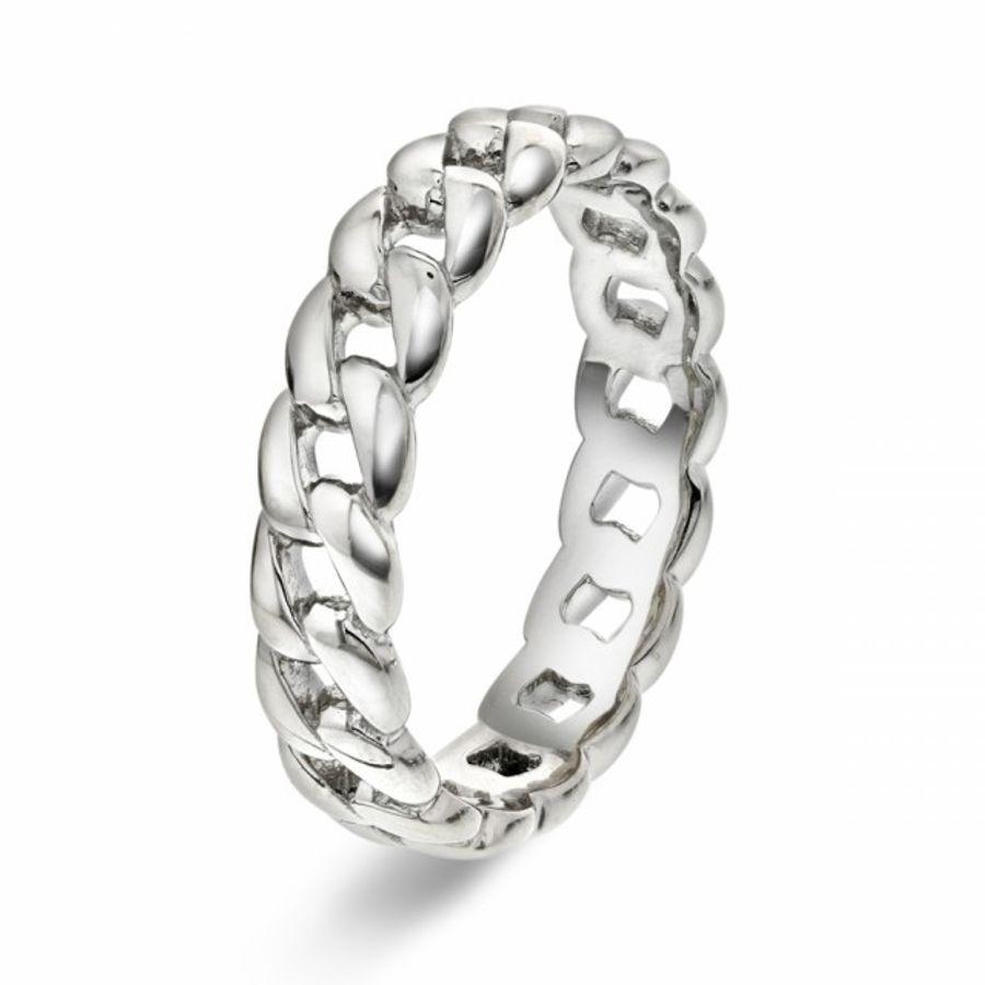 Ring, Panser i Sølv (64530) Material: Sølv