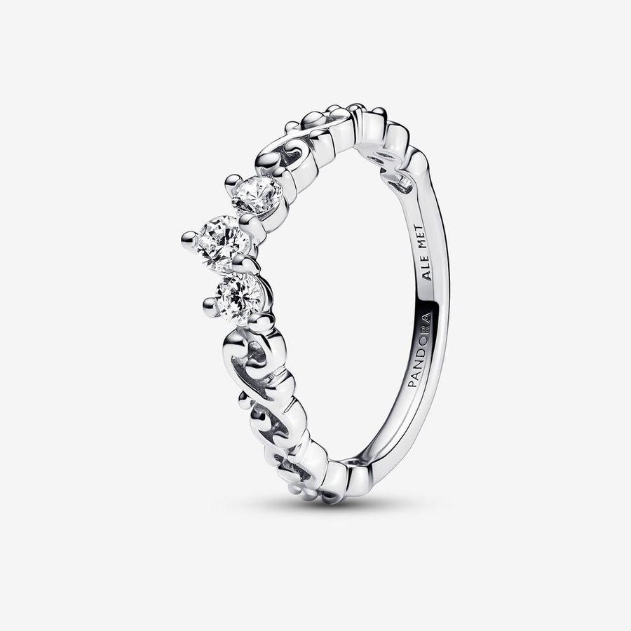 Pandora Ring, Regal Swirl Tiara Material: Sølv
