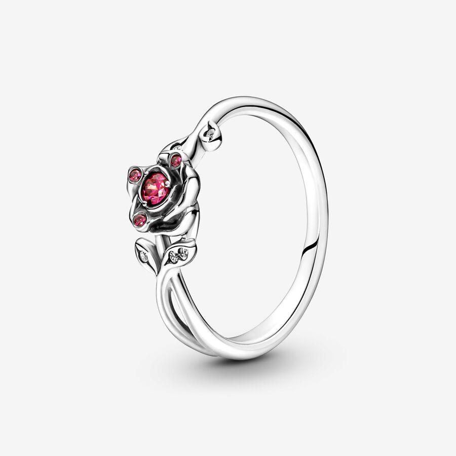 Pandora Ring, Disney Beauty and the Beast Rose Material: Sølv
