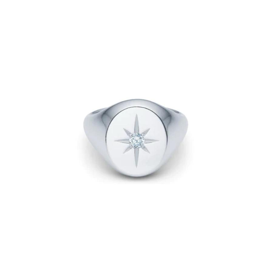 ID Fine Jewelry Ring, Guiding Star i Sølv Med Zirkonia (IDR008SL) Material: Sølv