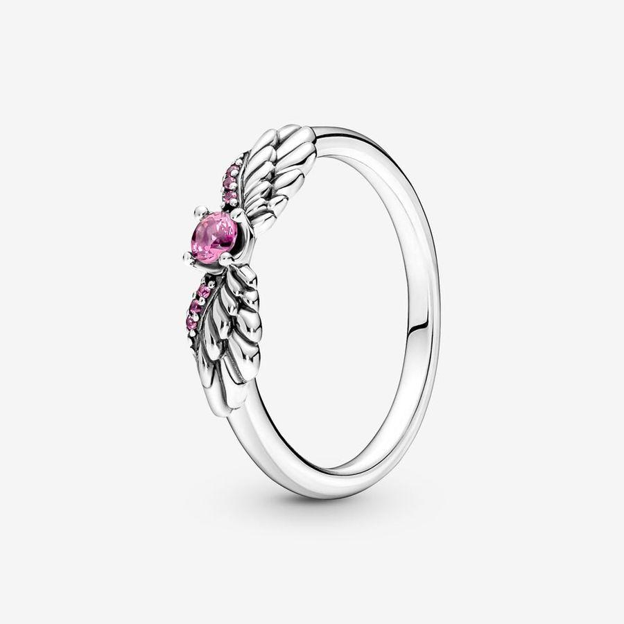 Pandora Ring, Sparkling Angel Wings Material: Sølv