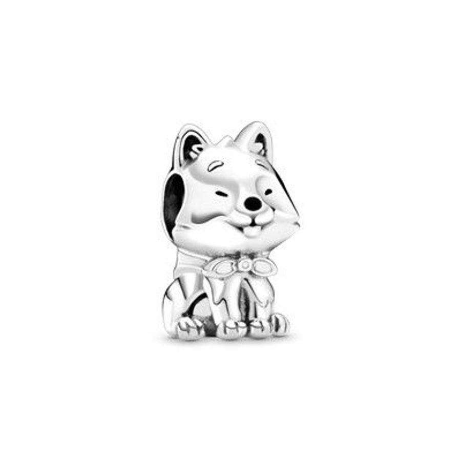 Pandora Charm, Japan Akita Inu Dog Material: Sølv