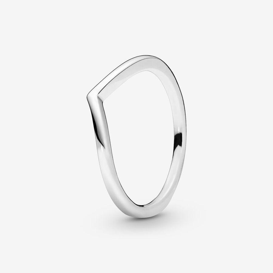 Pandora Ring, Polished Wishbone Material: Sølv