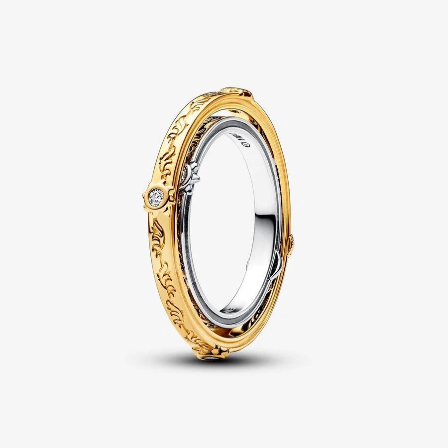 Pandora Ring, Game of Thrones Spinning Astrolabe Material: Sølv,Forgylt Sølv