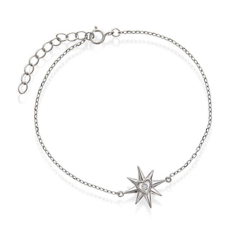 Pan Jewelry Armbånd, Stjerne i Sølv Material: Sølv