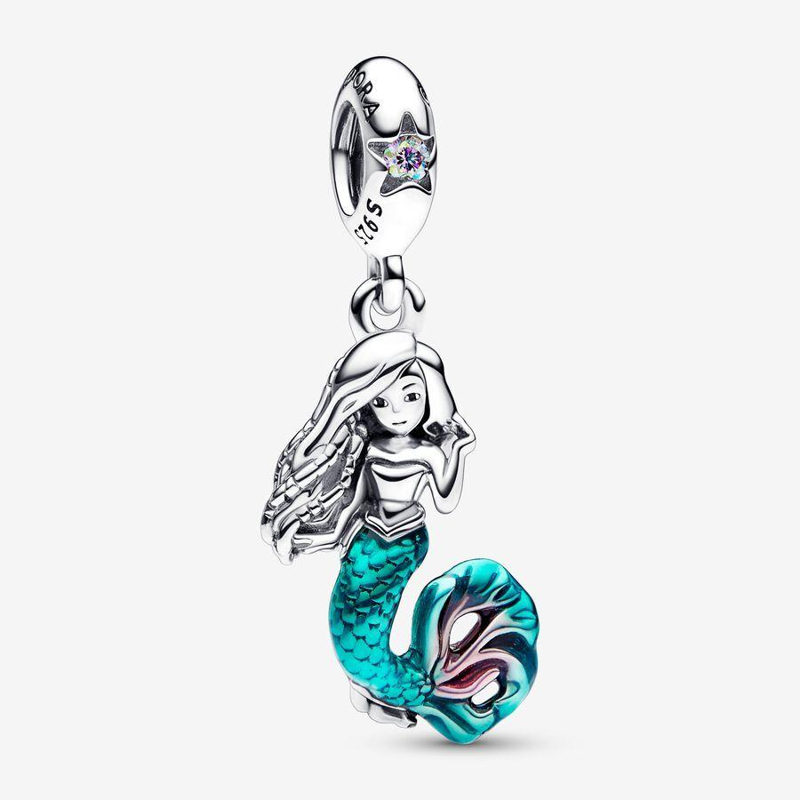 Pandora Charm, Disney The Little Mermaid Ariel Dangle Material: Sølv
