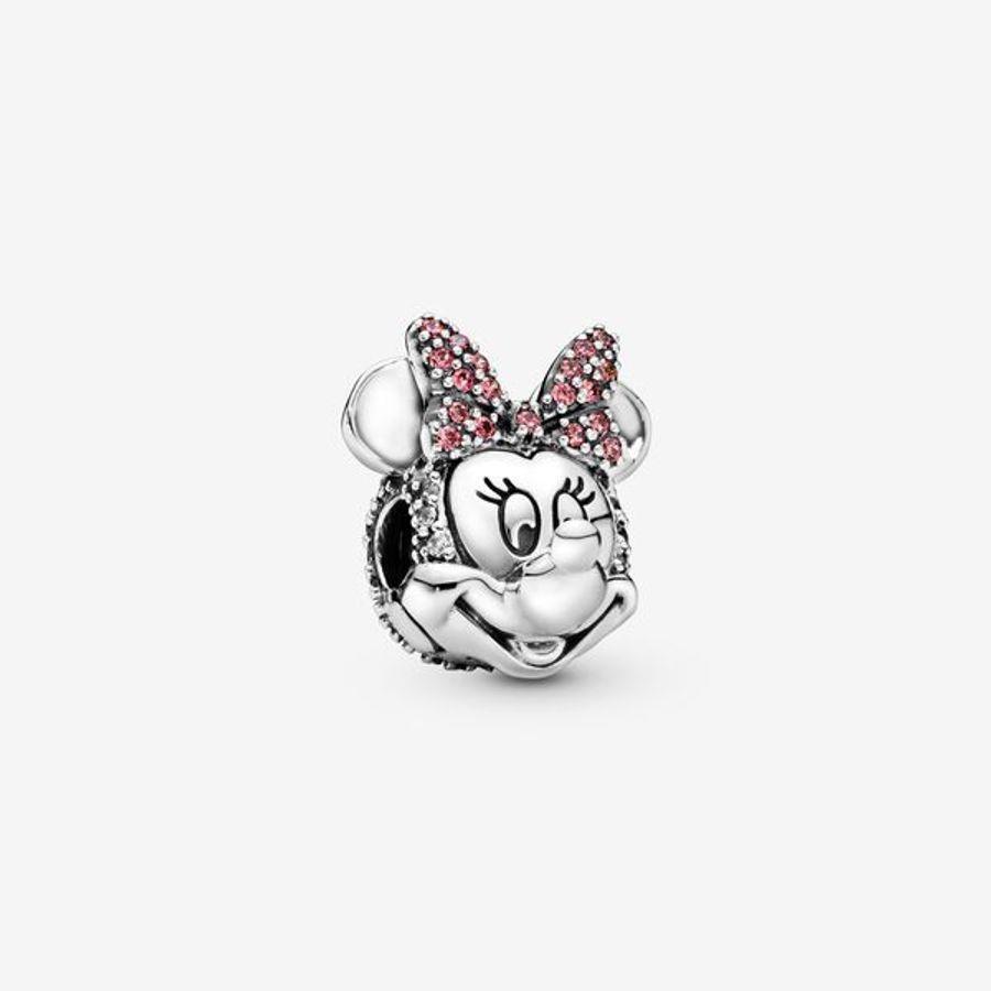 Pandora Charm, Minnie Mouse Clips Material: Sølv