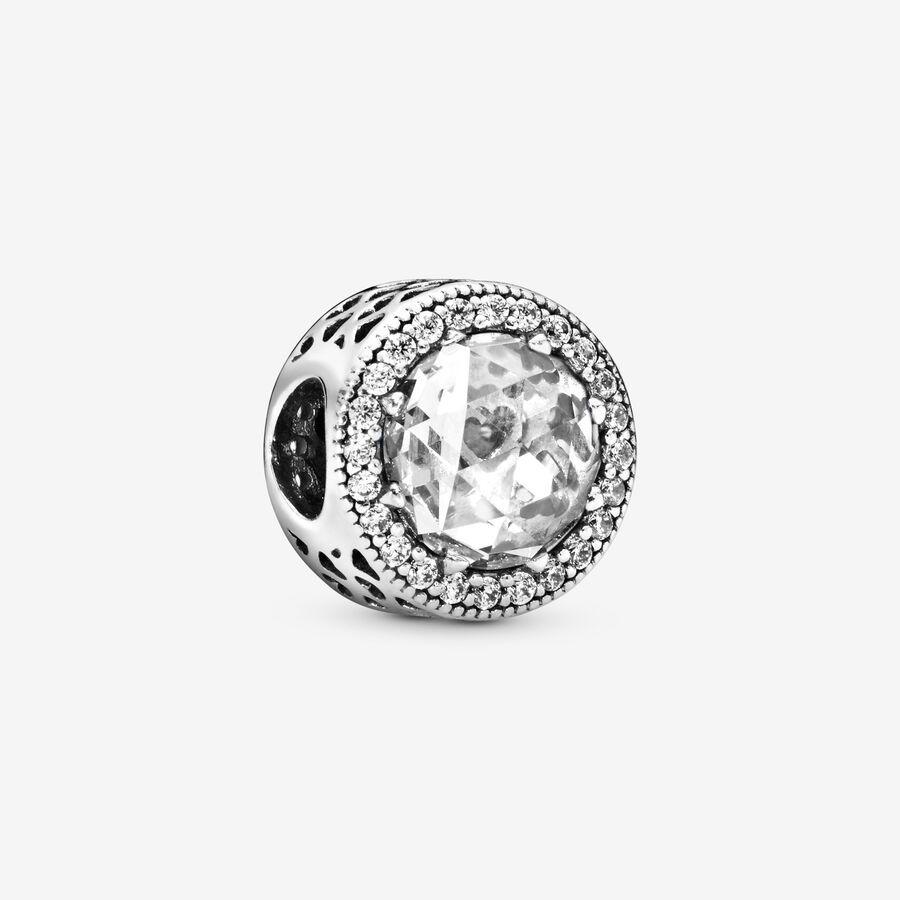 Pandora Charm, Sparkling Clear Material: Sølv