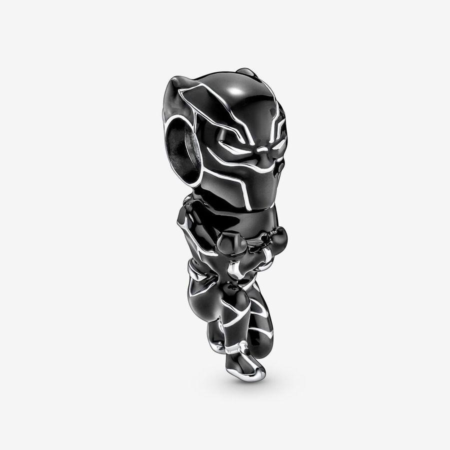 Pandora Charm, Marvel The Avengers Black Panther  Material: Sølv